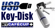USB KEY DISK by MyCafeCup
